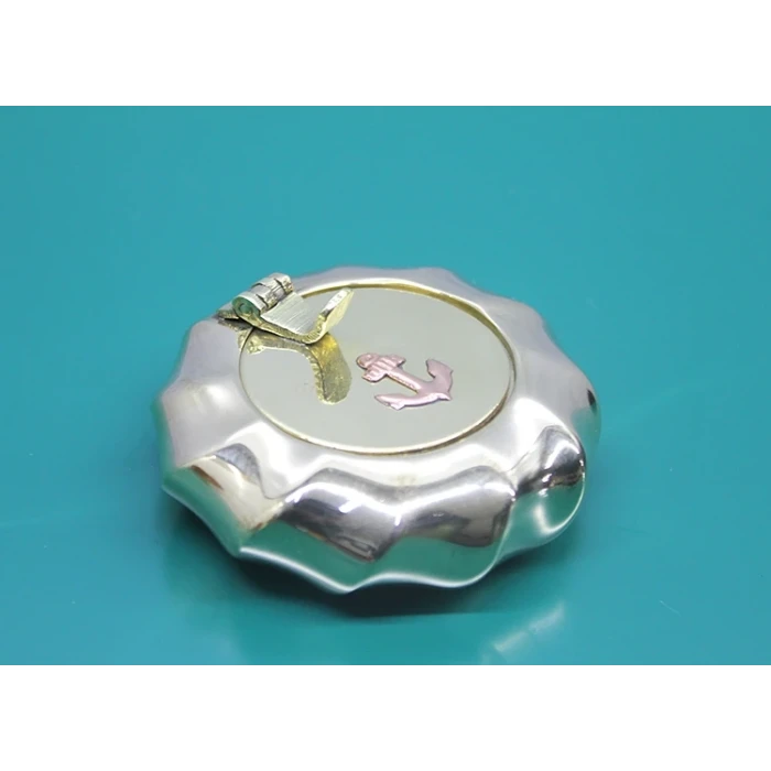 ieg™ Pirinç Çapalı Kapaklı Küllük 7 Cm