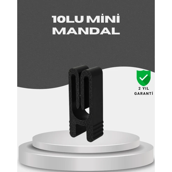 ieg™ Plastik Poşet Kilidi Mutfak İçin Çok Amaçlı 10 Adet