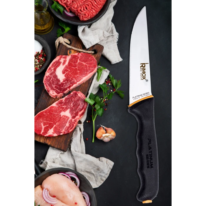 ieg™ Platinium Serisi Kasap ve Ev Mutfak Bıçağı Çelik Kasap No:2