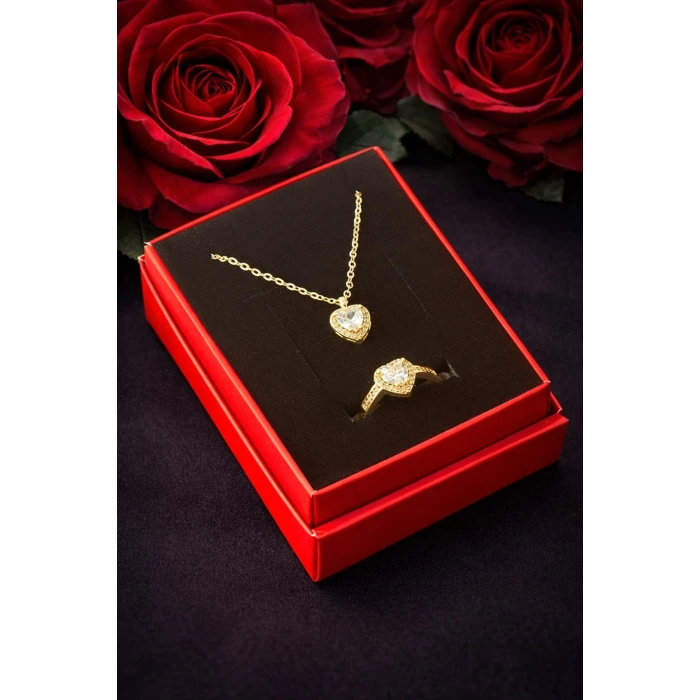 ieg™ Pnr Kalp Zirkon Taşlı Set Koyle