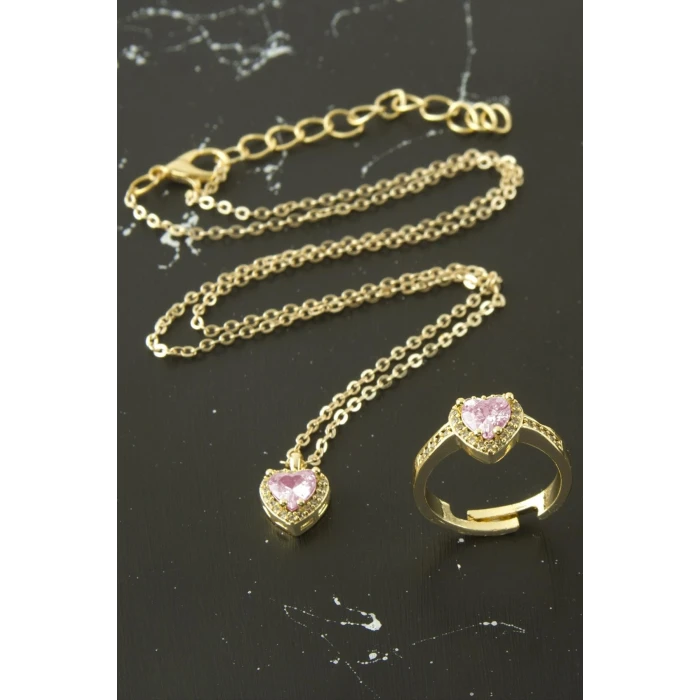 ieg™ Pnr Kalp Zirkon Taşlı Set Koyle