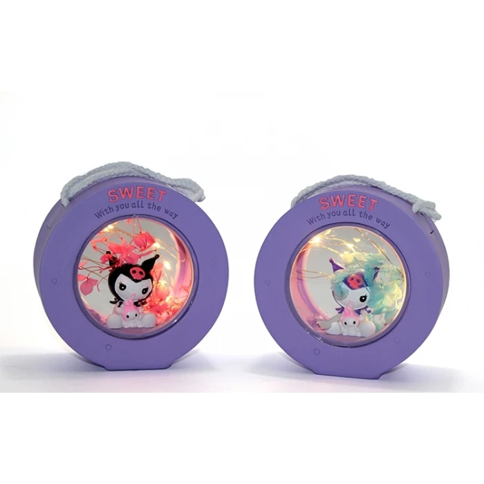 ieg™ Polyester Kuromi Masa Üstü Lamba Model 2