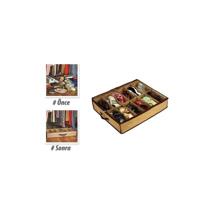 ieg™ Portatif Ayakkabı Saklama Hurcu (model 2)