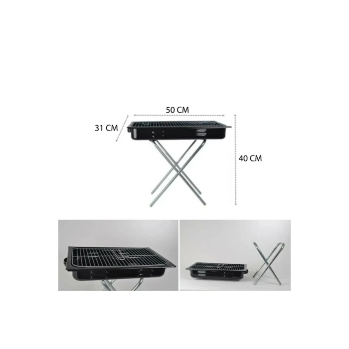 ieg™ Portatif Mangal 50cm X 31 Cm