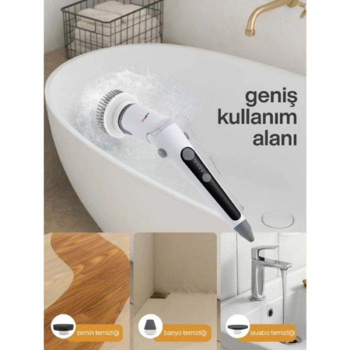 ieg™ Portatif Şarjlı Temizleme Fırçası