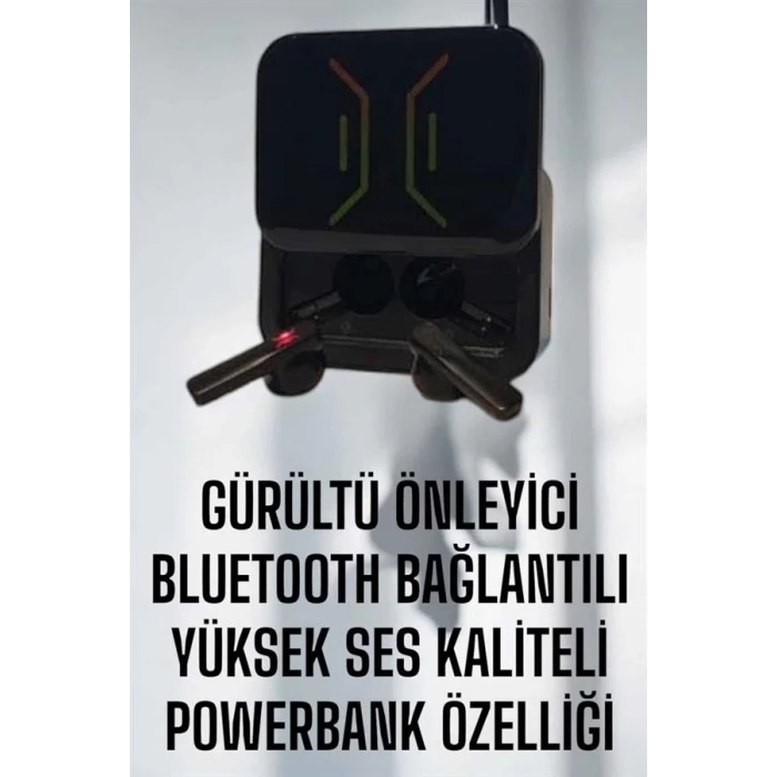 ieg™ Powerbankli Bluetooth Kulaklık Yüksek Ses Kaliteli Kablosuz
