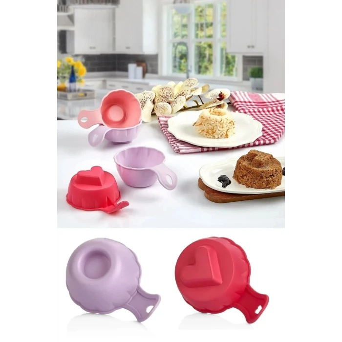 ieg™ Pratik Pilav Ve Tatlı Kalıbı 4 Adet Pilav Ve Tatlı Şekillendirici