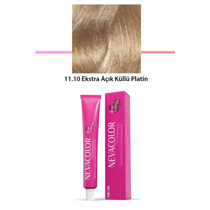 İEG Premium 11.10 Ekstra Açık Küllü Platin - Kalıcı Krem Saç Boyası 50 g Tüp