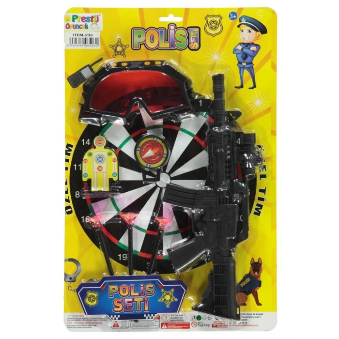 ieg™ Prestij Oyuncak Polis Seti Siyah