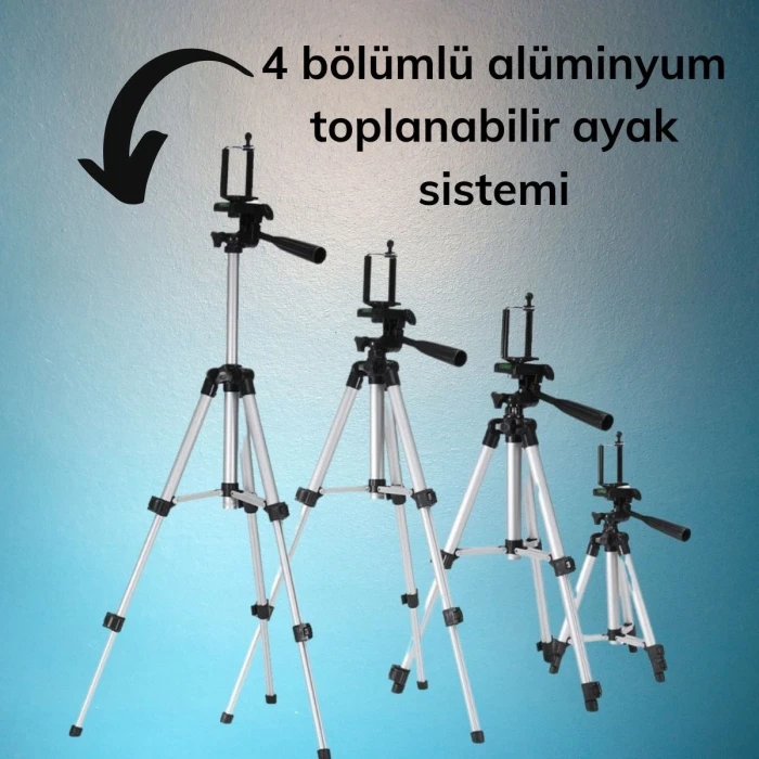 ieg™  Profesyonel Fotoğraf Makinası Tripodu