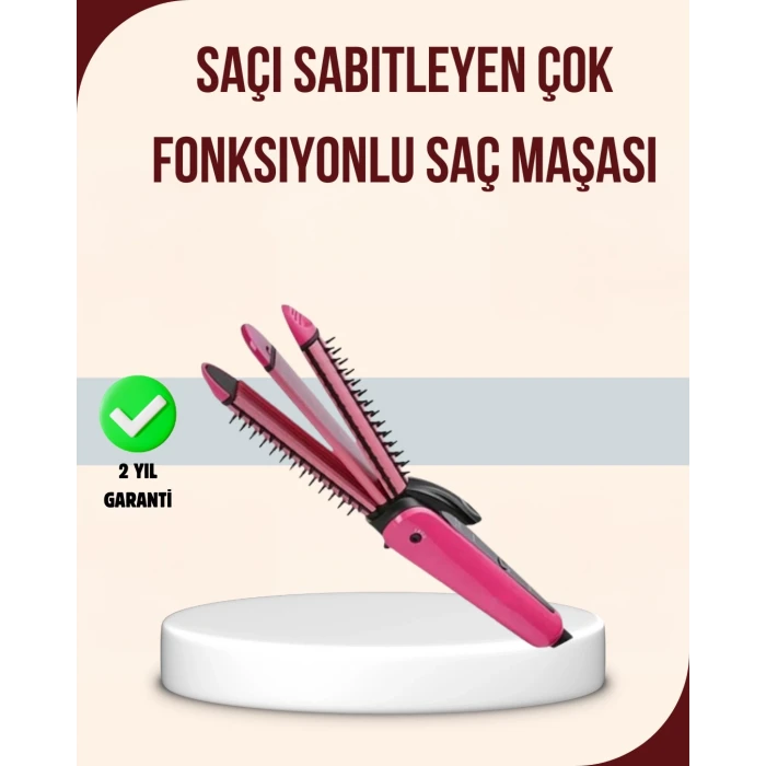 ieg™ Profesyonel Saç Şekillendirici | Düzleştirici ve Maşa