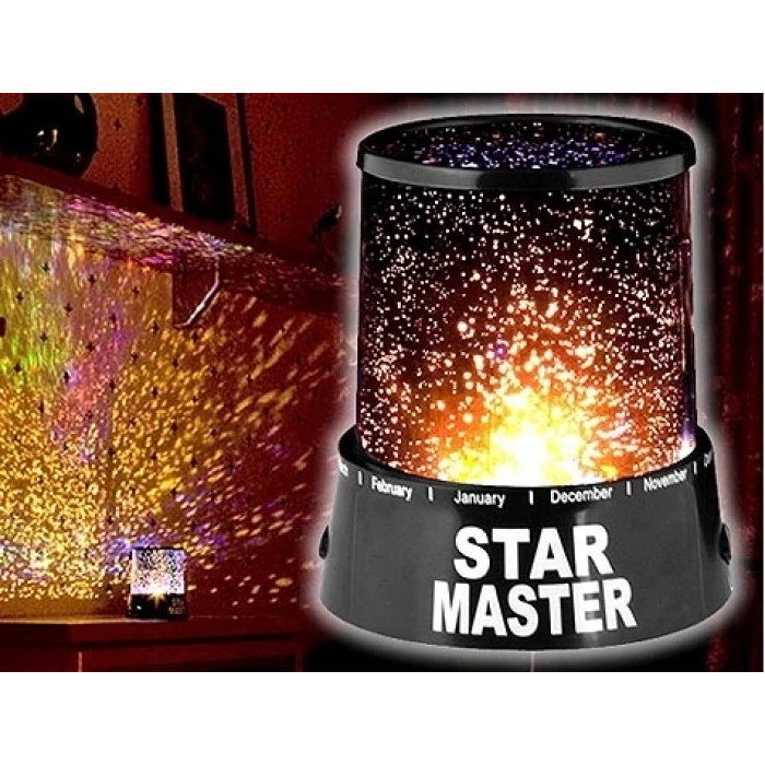 ieg™ Projeksiyon Gece Lambası - Tavana Işık Yansıtan Led Işık