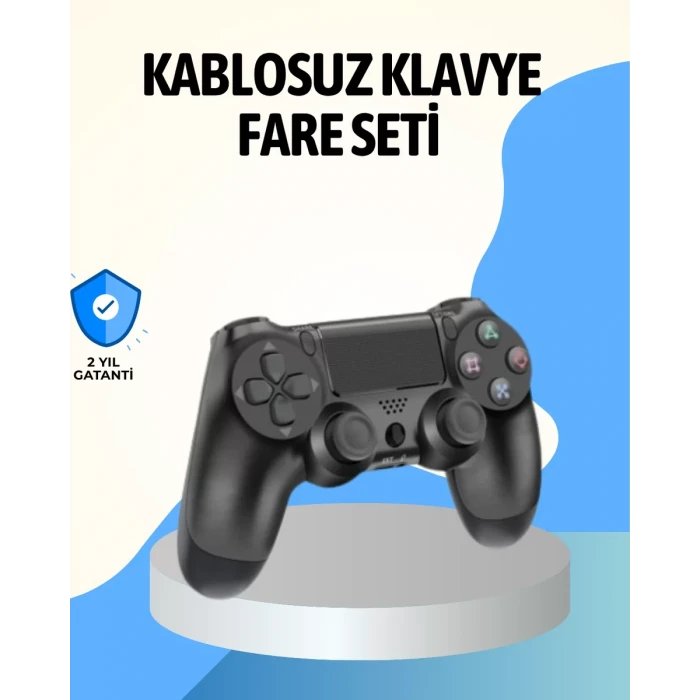 ieg™ Ps4 Uyumlu Kablosuz Oyun Kolu Ergonomik Çift Titreşimli