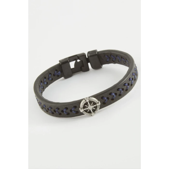 ieg™ Pusula Kaliteli Suni Deri Bileklik