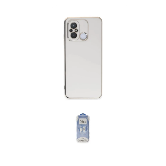 ieg™ Redmi 12C Kılıf Yankı Serisi - Siyah Joko Magic 5D Cam