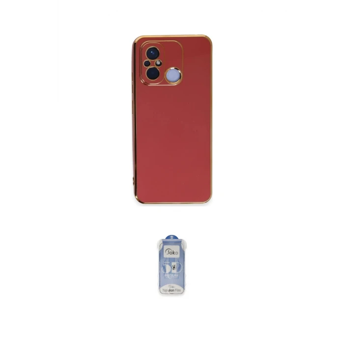 ieg™ Redmi 12C Kılıf Yankı Serisi - Siyah Joko Magic 5D Cam