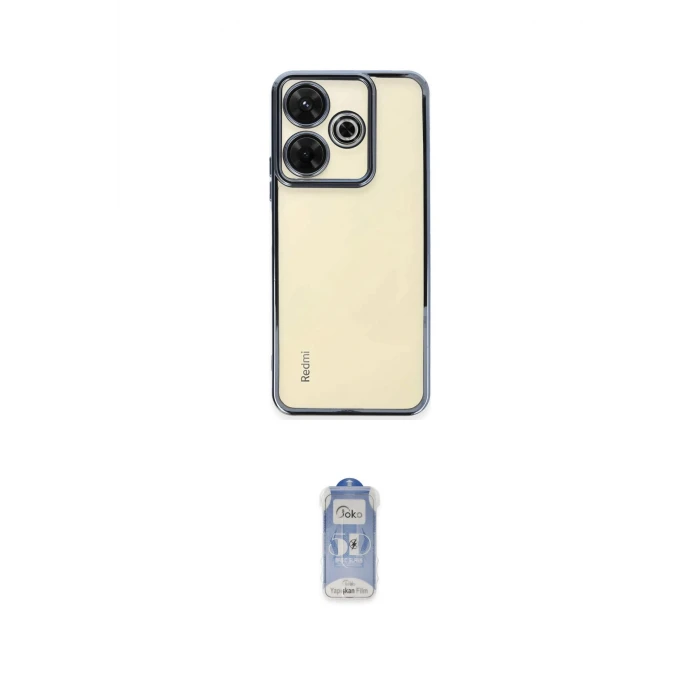 ieg™ Redmi 13 4G Kılıf Vadi Minimal - Siyah Joko Magic 5D Cam