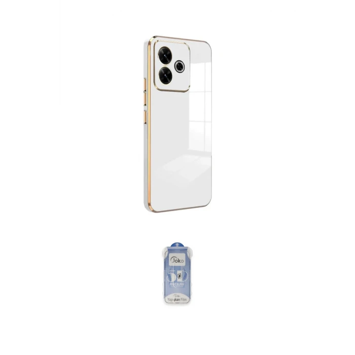 ieg™ Redmi 13 4G Kılıf Yankı Serisi - Siyah Joko Magic 5D Cam