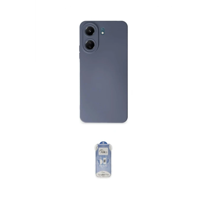 ieg™ Redmi 13C Kılıf Ahenk Serisi - Siyah Joko Magic 5D Cam