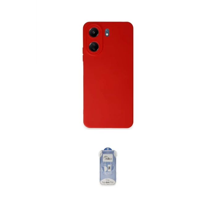 ieg™ Redmi 13C Kılıf Ahenk Serisi - Siyah Joko Magic 5D Cam