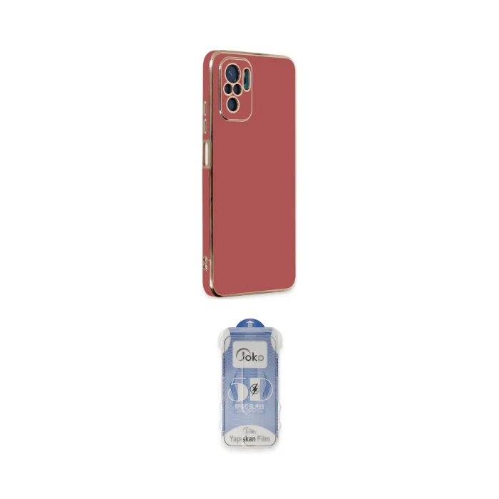 ieg™ Redmi Note 10 Kılıf Yankı Serisi - Şeffaf Joko Magic 5D Cam
