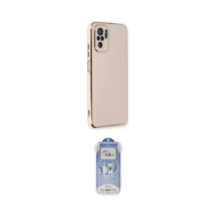 ieg™ Redmi Note 10 Kılıf Yankı Serisi - Şeffaf Joko Magic 5D Cam