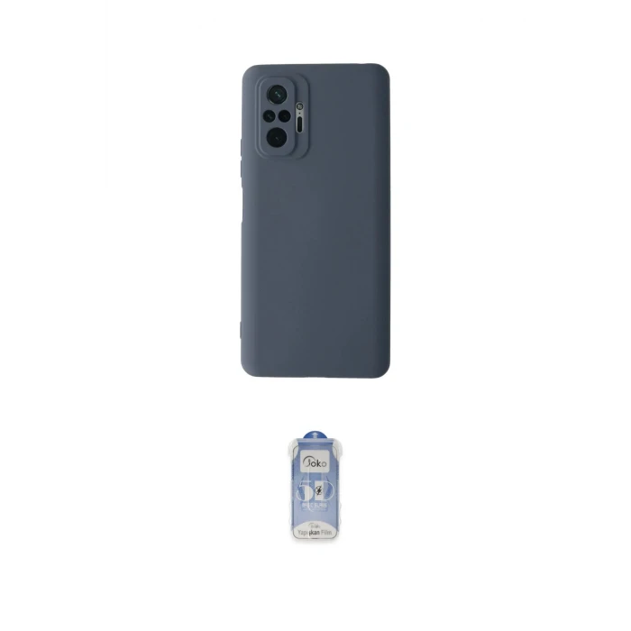 ieg™ Redmi Note 10 Pro Kılıf Ahenk Serisi - Siyah Joko Magic 5D Cam