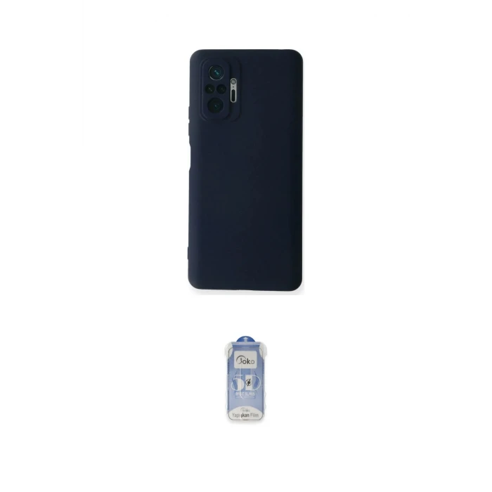 ieg™ Redmi Note 10 Pro Kılıf Ahenk Serisi - Siyah Joko Magic 5D Cam