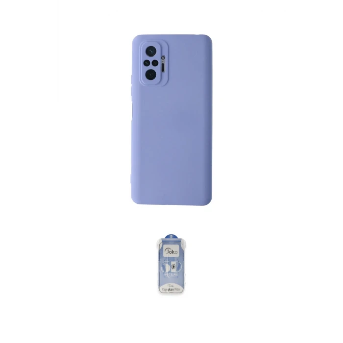 ieg™ Redmi Note 10 Pro Kılıf Ahenk Serisi - Siyah Joko Magic 5D Cam