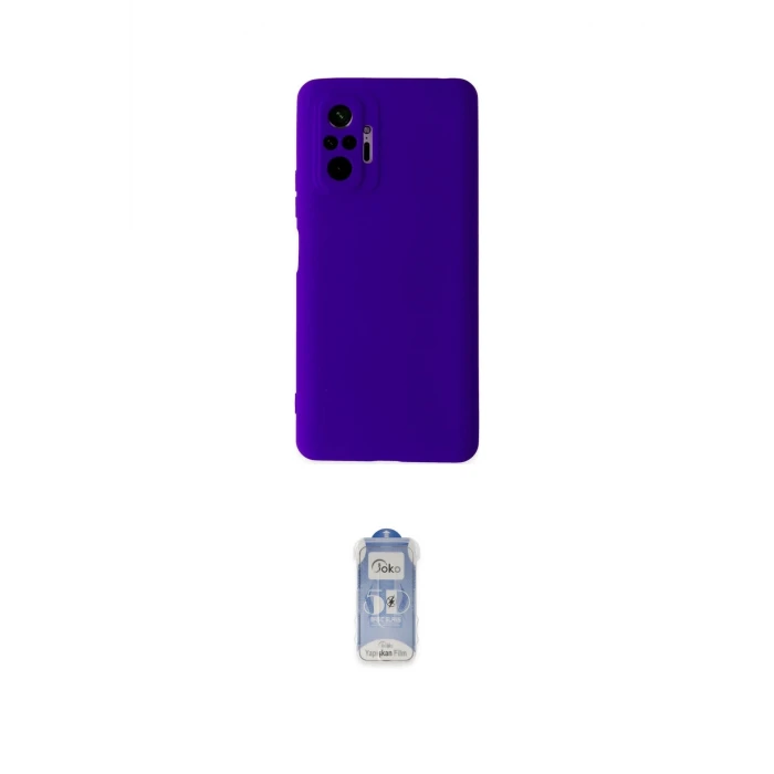 ieg™ Redmi Note 10 Pro Kılıf Ahenk Serisi - Siyah Joko Magic 5D Cam