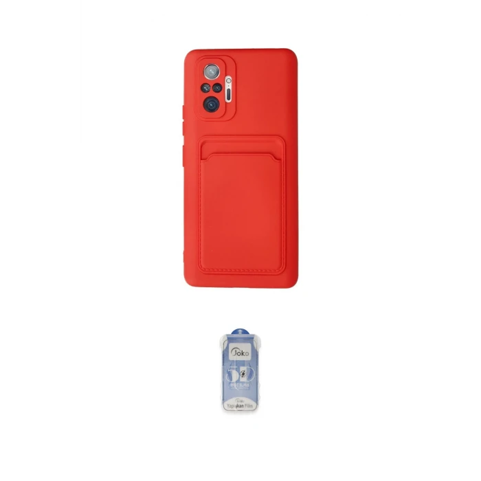 ieg™ Redmi Note 10 Pro Kılıf Vadi Çizgi Prime - Siyah Joko Magic 5D Cam