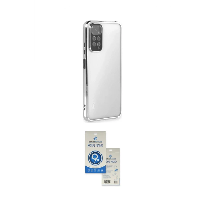 ieg™ Redmi Note 11 Kılıf Vadi Minimal - Şeffaf Royal Nano Ekran Koruyucu