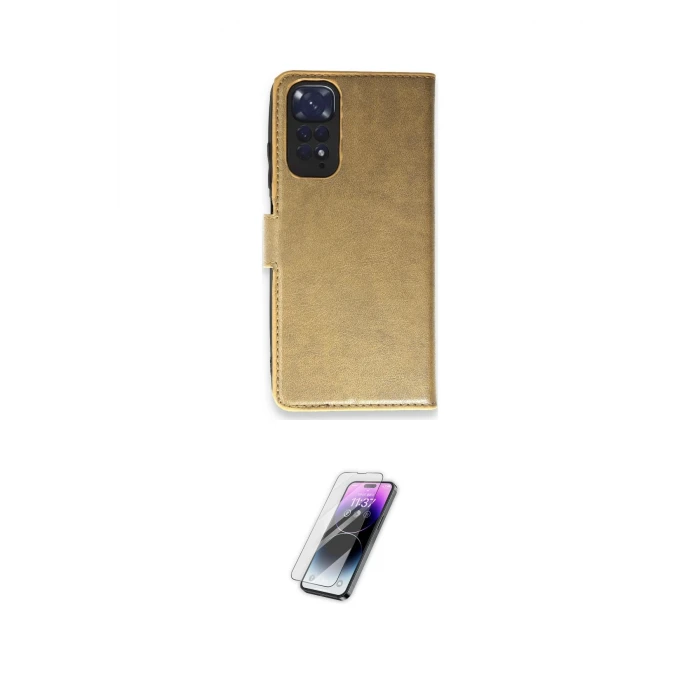 ieg™ Redmi Note 11 Pro Kılıf Siluet Işık Serisi - Şeffaf Pasifik Cam Ekran Koruyucu