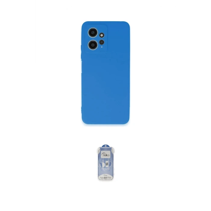 ieg™ Redmi Note 12 4G Kılıf Kozmos Yansıma Özel Seri - Siyah Joko Magic 5D Cam