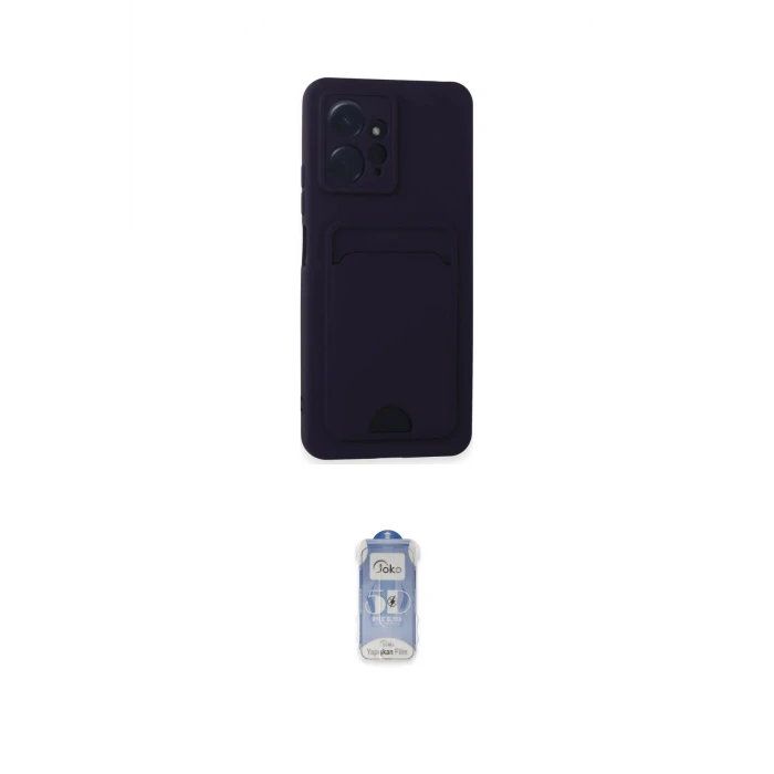 ieg™ Redmi Note 12 4G Kılıf Vadi Çizgi Prime - Siyah Joko Magic 5D Cam