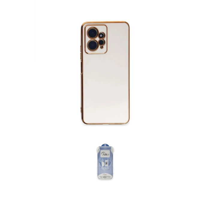 ieg™ Redmi Note 12 4G Kılıf Yankı Serisi - Siyah Joko Magic 5D Cam