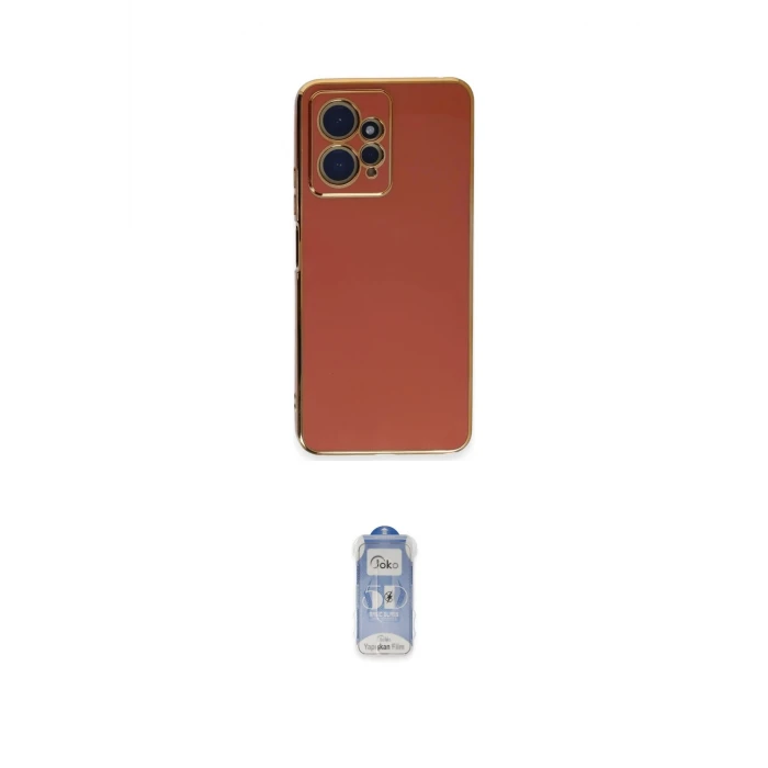 ieg™ Redmi Note 12 4G Kılıf Yankı Serisi - Siyah Joko Magic 5D Cam