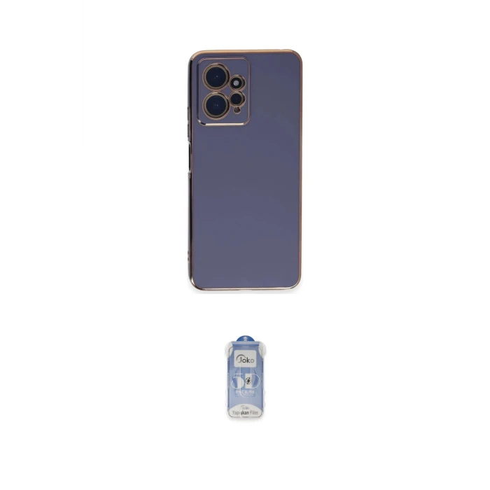 ieg™ Redmi Note 12 4G Kılıf Yankı Serisi - Siyah Joko Magic 5D Cam