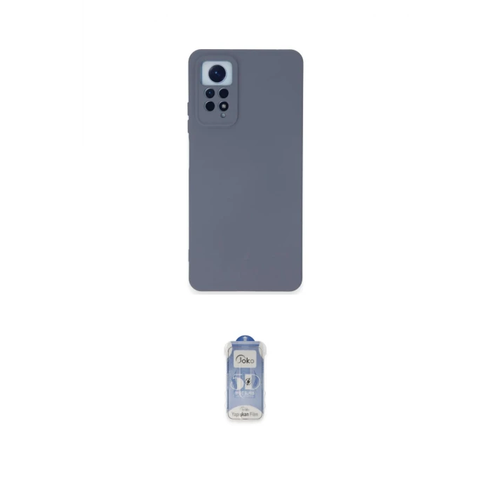 ieg™ Redmi Note 12 Pro 4G Kılıf Ahenk Serisi - Siyah Joko Magic 5D Cam