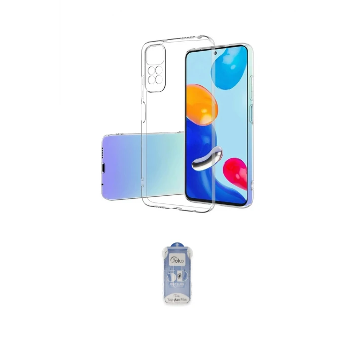 ieg™ Redmi Note 12 Pro 4G Kılıf Zirve Doku - Siyah Joko Magic 5D Cam