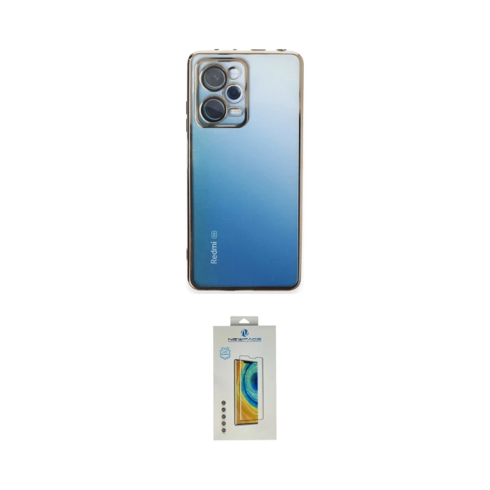 ieg™ Redmi Note 12 Pro 5G Kılıf Vadi Minimal - Siyah Polymer Nano Ekran Koruyucu