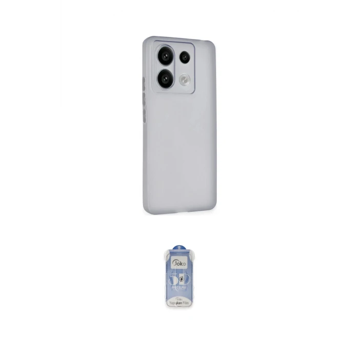 ieg™ Redmi Note 13 Pro 4G Kılıf Atlas Minimal Prime - Siyah Joko Magic 5D Cam