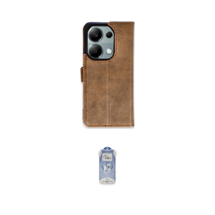 ieg™ Redmi Note 13 Pro 4G Kılıf Siluet Işık Serisi - Siyah Joko Magic 5D Cam