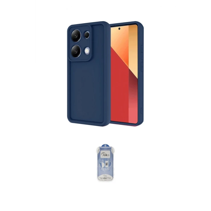 ieg™ Redmi Note 13 Pro 4G Kılıf Yankı Yansıma Özel Seri - Siyah Joko Magic 5D Cam