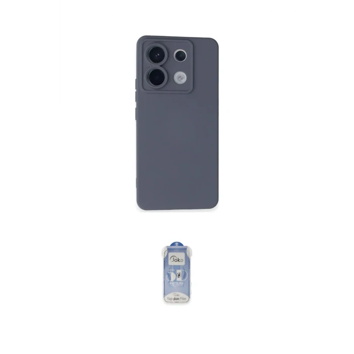 ieg™ Redmi Note 13 Pro 5G Kılıf Ahenk Serisi - Siyah Joko Magic 5D Cam