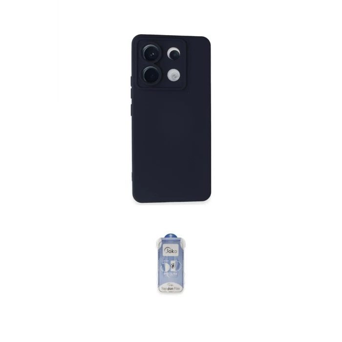 ieg™ Redmi Note 13 Pro 5G Kılıf Ahenk Serisi - Siyah Joko Magic 5D Cam