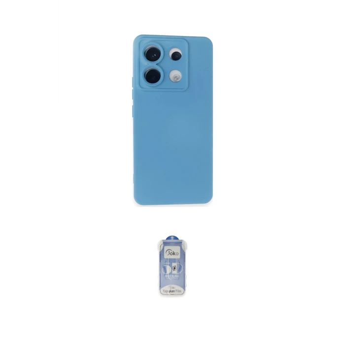ieg™ Redmi Note 13 Pro 5G Kılıf Ahenk Serisi - Siyah Joko Magic 5D Cam