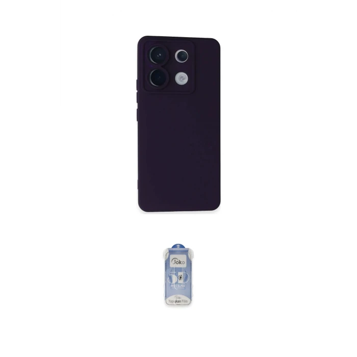 ieg™ Redmi Note 13 Pro 5G Kılıf Ahenk Serisi - Siyah Joko Magic 5D Cam