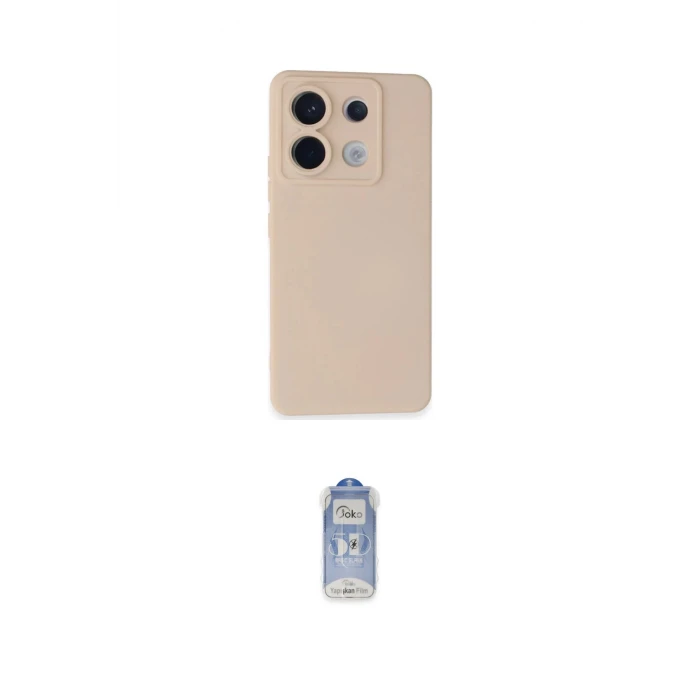 ieg™ Redmi Note 13 Pro 5G Kılıf Ahenk Serisi - Siyah Joko Magic 5D Cam
