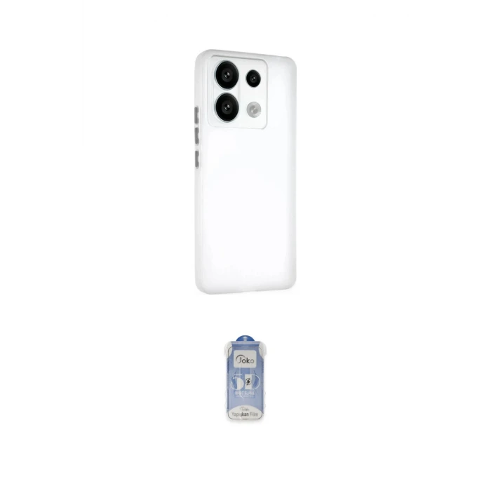 ieg™ Redmi Note 13 Pro 5G Kılıf Atlas Minimal Prime - Siyah Joko Magic 5D Cam